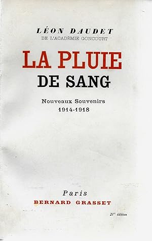 La pluie de sang