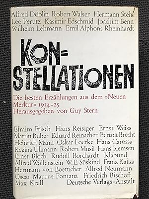 Seller image for Konstellationen; Die besten Erzhlungen aus dem "Neuen Merkur" 1914-1925 for sale by Cragsmoor Books