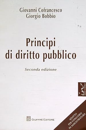 Seller image for Principi di diritto pubblico for sale by Librodifaccia