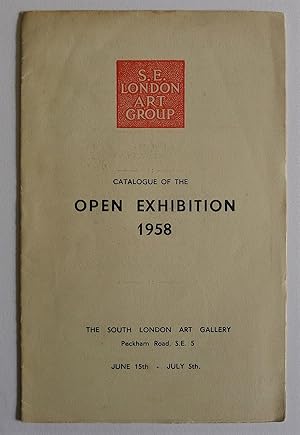 Image du vendeur pour S.E.London Art Group. Catalogue of the Open Exhibition 1958. The South London Art Gallery., June 15-July 5 1958. mis en vente par Roe and Moore