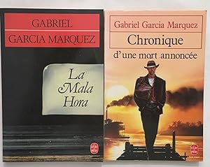 Image du vendeur pour La Mala Hora / chronique d'une mort annonce (lot de 2 livres) mis en vente par librairie philippe arnaiz