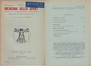 Immagine del venditore per Medicina dello Sport N. 1 - Gennaio 1961 venduto da libreria biblos