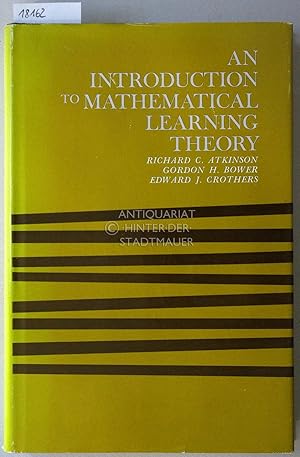 Imagen del vendedor de An Introduction to Mathematical Learning Theory. a la venta por Antiquariat hinter der Stadtmauer