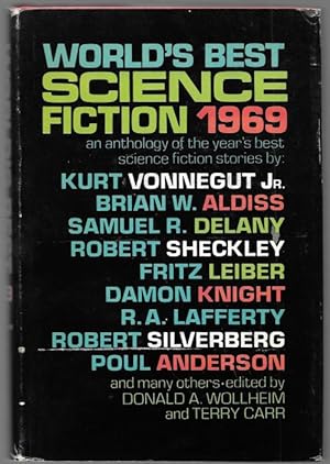 Seller image for World's Best Science Fiction 1969 by Terry Carr & Donald Wolheim (1st) for sale by Heartwood Books and Art