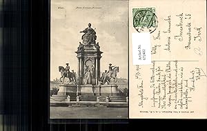 Bild des Verkufers fr 672402,Wien Vienna Innere Stadt Maria Theresia-Monument zum Verkauf von Versandhandel Lehenbauer