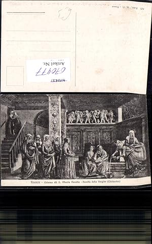 Bild des Verkufers fr 670477,Firenze Florenz Chiesa di S. Maria Novella Nascita della Vergine Italy zum Verkauf von Versandhandel Lehenbauer