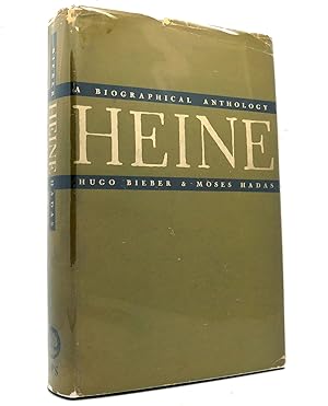 Image du vendeur pour HEINE A BIOGRAPHICAL ANTHOLOGY mis en vente par Rare Book Cellar