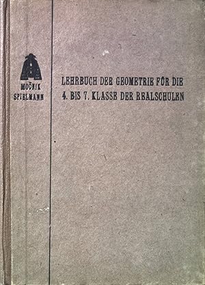 Seller image for Mocniks Lehrbuch der Geometrie; fr die 4. bis 7. Klasse der Realschulen. for sale by books4less (Versandantiquariat Petra Gros GmbH & Co. KG)