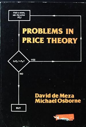 Imagen del vendedor de Problems in Price Theory; a la venta por books4less (Versandantiquariat Petra Gros GmbH & Co. KG)