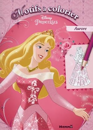 MOTIF A COLORIER ; Disney Princesses ; Aurore