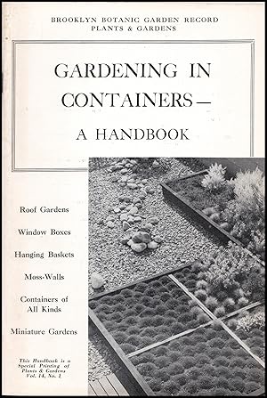 Gardening in Containers (Vol. 14, No. 1)