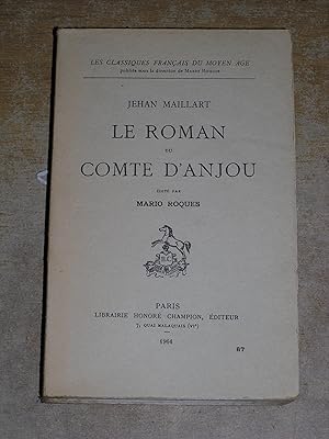 Le Roman du Comte D'Anjou