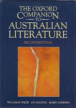 Seller image for The Oxford Companion to Australian Literature for sale by Badger Books