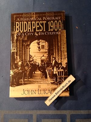 Immagine del venditore per Budapest 1900: A Historical Portrait of a City & Its Culture. venduto da Antiquariat BehnkeBuch