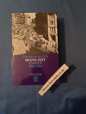 Bild des Verkufers fr Essays in der Fassung der Erstdrucke / Meine Zeit: Essays 1945-1955. zum Verkauf von Antiquariat BehnkeBuch