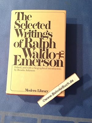 Bild des Verkufers fr The Selected Writings of Ralph Waldo Emerson zum Verkauf von Antiquariat BehnkeBuch