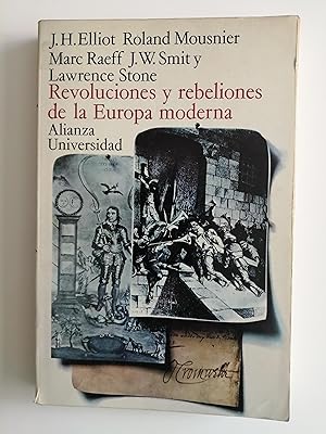 Image du vendeur pour Revoluciones y rebeliones de la Europa moderna (cinco estudios sobre sus precondiciones y precipitantes) mis en vente par Perolibros S.L.