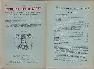 Immagine del venditore per Medicina dello Sport N. 10 Ottobre 1962 venduto da libreria biblos