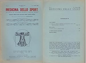 Imagen del vendedor de Medicina dello Sport N. 4 Aprile 1962 a la venta por libreria biblos