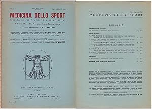 Imagen del vendedor de Medicina dello Sport N. 8 Agosto 1962 a la venta por libreria biblos
