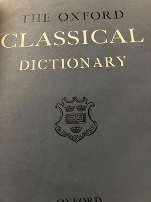 The Oxford Classical Dictionnary.