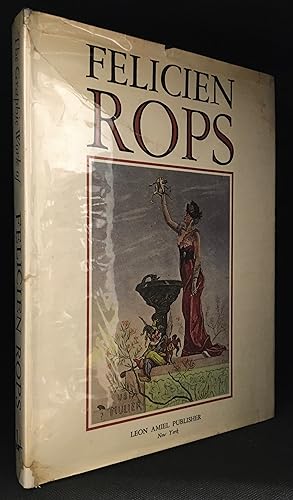 Bild des Verkufers fr The Graphic Works of Felicien Rops. Notes on the Life of Rops by Lee Revens (Includes J.K. Huysmans--Instrumentum Diaboli; Lee Revens--Notes on the Life of Rops.) zum Verkauf von Burton Lysecki Books, ABAC/ILAB