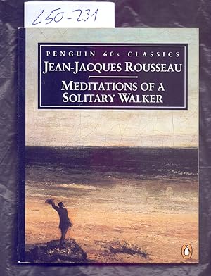 Bild des Verkufers fr MEDITATIONS OF A SOLITARY WALKER zum Verkauf von Libreria 7 Soles