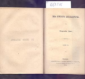 Bild des Verkufers fr EL JUDIO ERRANTE (TOMO V Y TOMO VI, EN UN VOLUMEN, AO 1845) zum Verkauf von Libreria 7 Soles