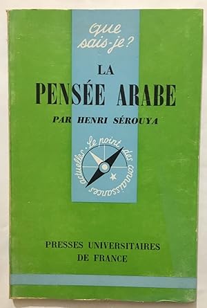 Seller image for La pense Arabe for sale by librairie philippe arnaiz