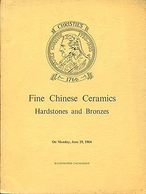 Fine Chinese Ceramics Hardstones and Bronzes