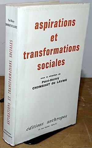 Imagen del vendedor de ASPIRATIONS ET TRANSFORMATIONS SOCIALES a la venta por Livres 113