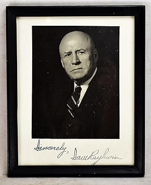 Signed photograph of Congressman Sam Rayburn