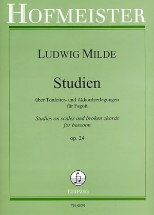 Bild des Verkufers fr Studien ber Tonleiter- und Akkordzerlegungen fr Fagott op.24 zum Verkauf von moluna