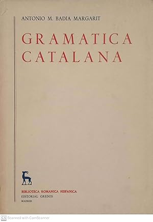 Seller image for Gramtica catalana (I) for sale by Llibres Capra