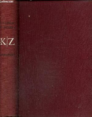 Immagine del venditore per Dictionnaire biographique des auteurs, tome II : K/Z venduto da Le-Livre