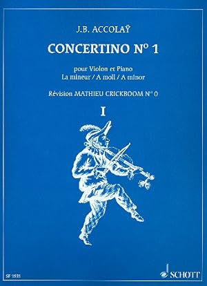 Bild des Verkufers fr Concertino Nr. 1 a-Moll zum Verkauf von moluna