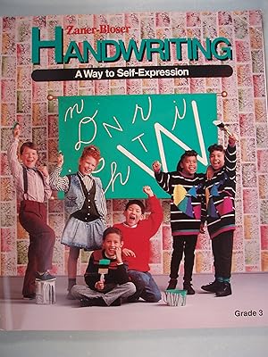 Seller image for Zaner-Bloser Handwriting A Way to Self-Expression Grade 3 for sale by PB&J Book Shop