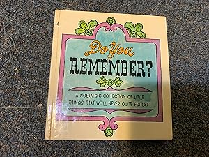 Seller image for DO YOU REMEMBER? for sale by Betty Mittendorf /Tiffany Power BKSLINEN