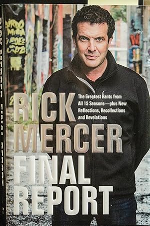Imagen del vendedor de Rick Mercer Final Report a la venta por Mad Hatter Bookstore