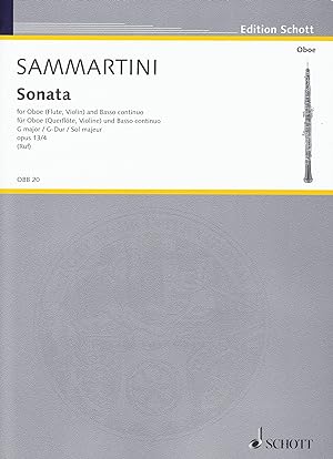 Bild des Verkufers fr Sonate G-Dur op 13/4 zum Verkauf von moluna