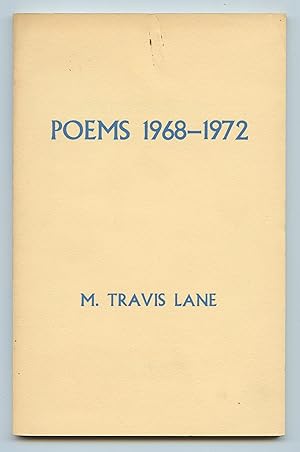 Imagen del vendedor de Poems 1968-1972 a la venta por Attic Books (ABAC, ILAB)