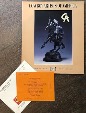 Cowboy Artists of American 1985 Twentieth Exhibiton Catalog (SIGNED X 27 ARTISTS)