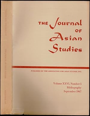 Immagine del venditore per The Journal of Asian Studies, Volume XXVI, Number 5 Bibliography 1966 venduto da The Book Collector, Inc. ABAA, ILAB