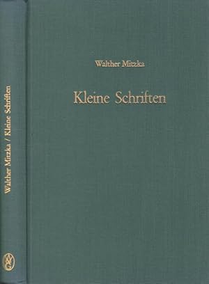 Imagen del vendedor de Kleine Schriften zur Sprachgeschichte und Sprachgeographie. a la venta por Antiquariat Carl Wegner