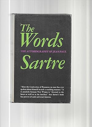 Seller image for THE WORDS: The Autobiography Of John Paul Sartre. Tranlsated From The French By Bernard Frechtman for sale by Chris Fessler, Bookseller