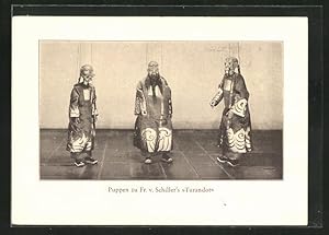 Immagine del venditore per Ansichtskarte Mnchen, Marionettenbhne Mnchen, von der Tannstrasse 2, Szene aus Turandot venduto da Bartko-Reher