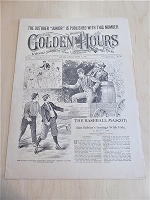 Golden Hours No. 767 October 11, 1902 - The Baseball Mascot; or Ben Bolton's Innings With Fate (C...