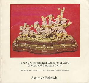 The G.S. Mottershead Collection of Good Oriental and European Ivories.