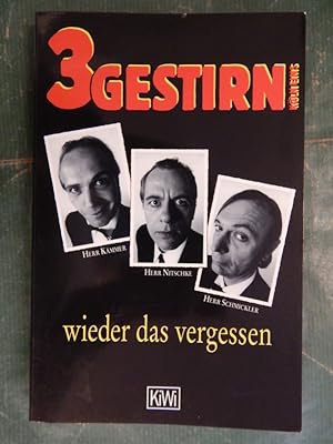 Immagine del venditore per 3Gestirn Kln Eins - wieder das vergessen venduto da Buchantiquariat Uwe Sticht, Einzelunter.