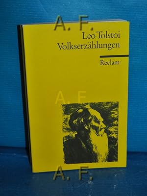 Seller image for Volkserzhlungen. Leo Tolstoi. bers. und hrsg. von Guido Waldmann / Reclams Universal-Bibliothek Nr. 2556 for sale by Antiquarische Fundgrube e.U.